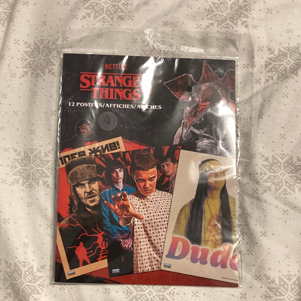 Stranger Things season 4 posters||